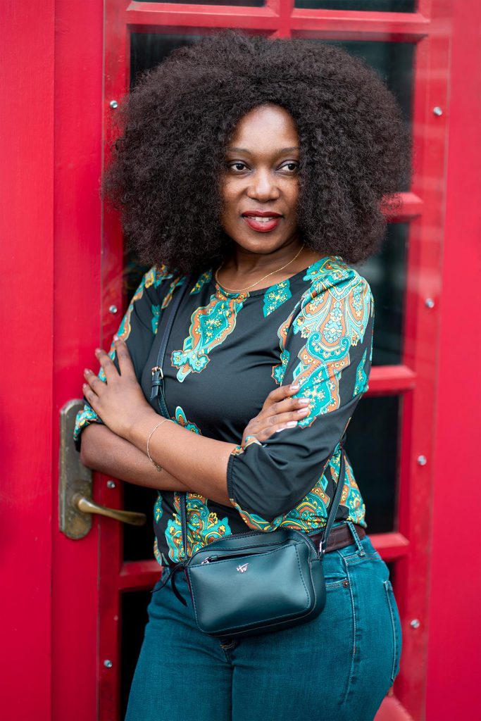 Afro-Canadian lady